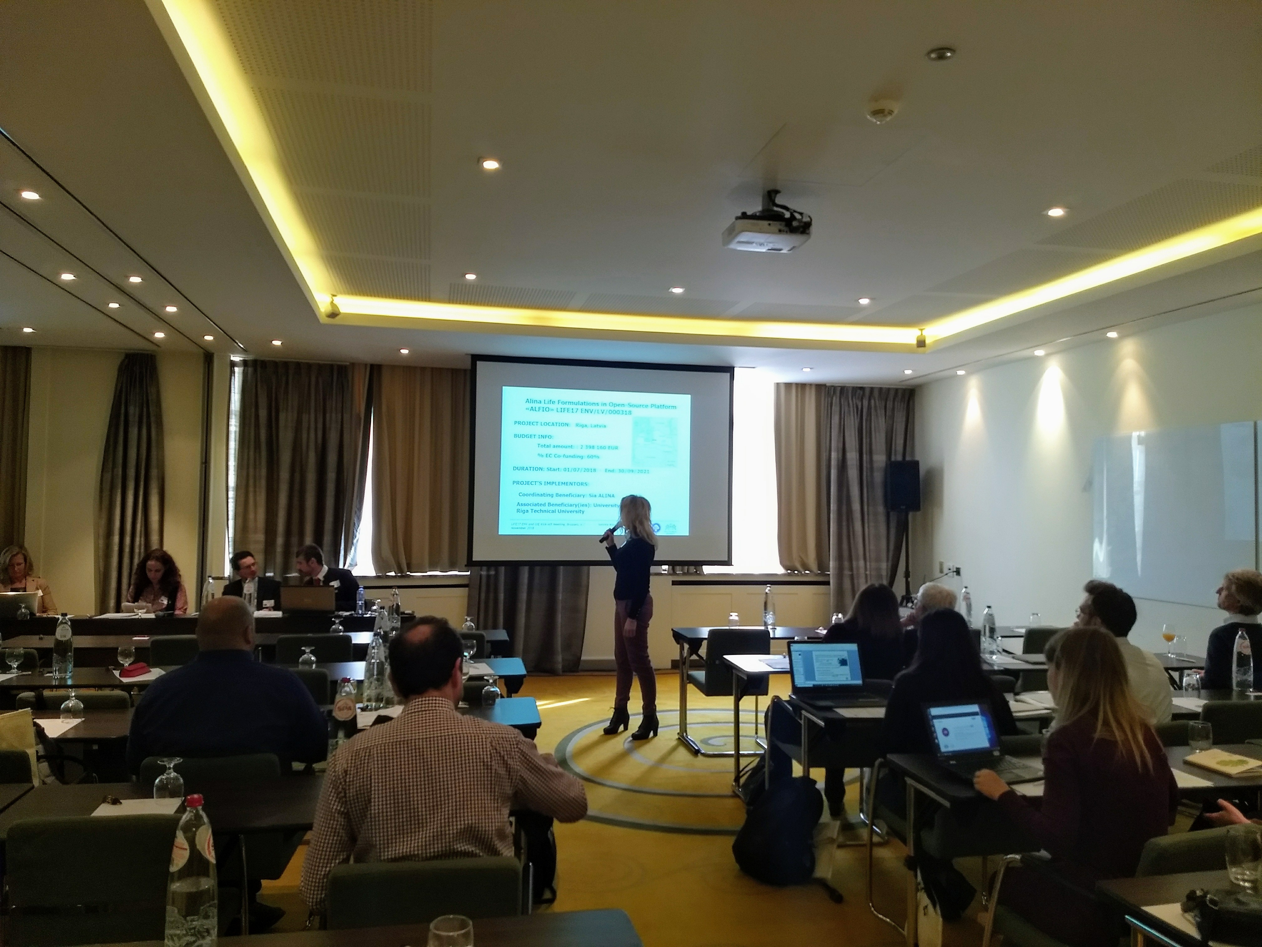 ALINA attends EU LIFE kick-off meeting